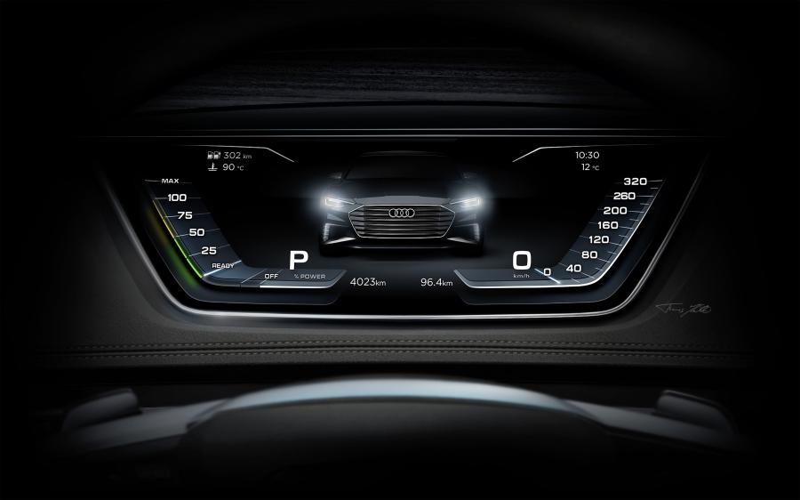 Детали интерьера Audi Prologue Avant Concept 2015 года  (фото 28 из 49)